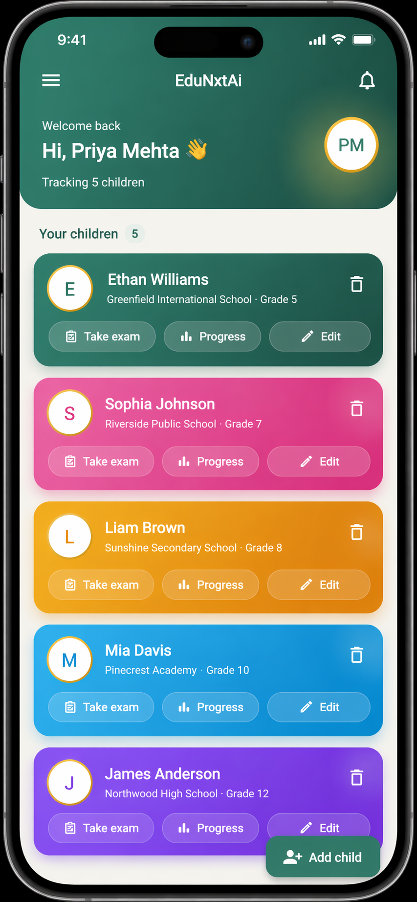 EduNxtAI App Screenshot